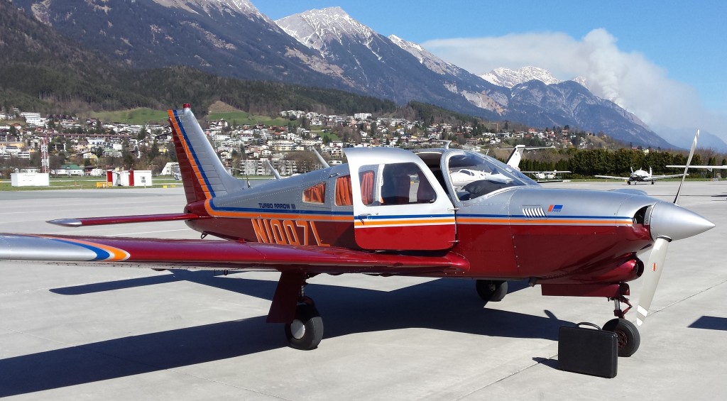 For sale in Germany, this beautiful 1977 Piper Turbo Arrow III